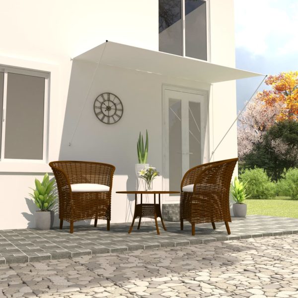 Toldo retrátil 250x150 cm creme