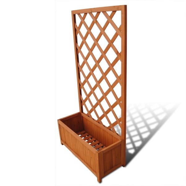 Plantador de treliças 70 x 30 x 135 cm