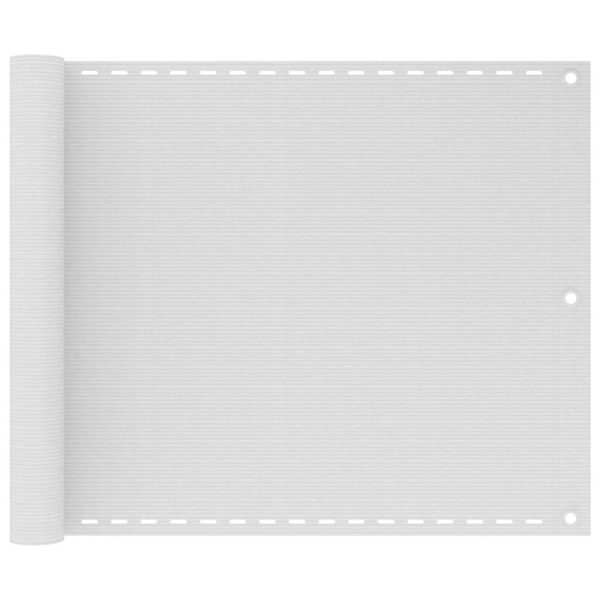 Tela de varanda 75x300 cm PEAD branco