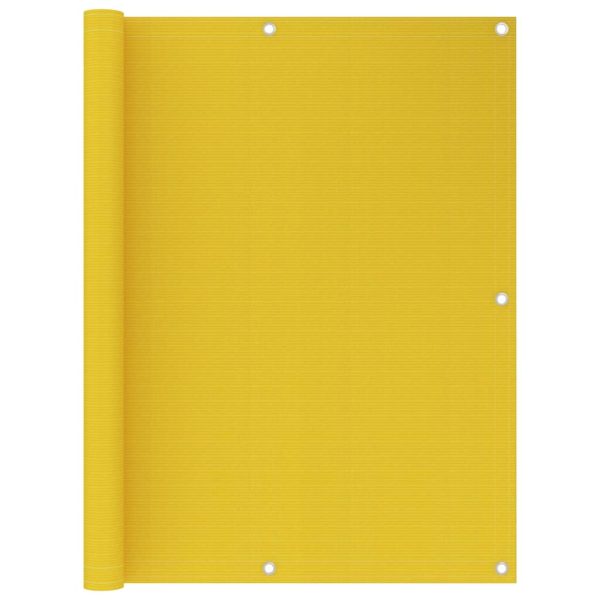 Tela de varanda 120x400 cm PEAD amarelo