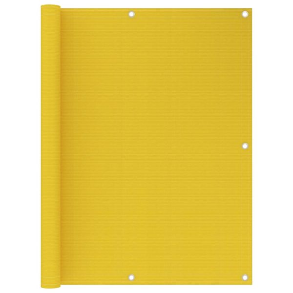 Tela de varanda 120x600 cm PEAD amarelo
