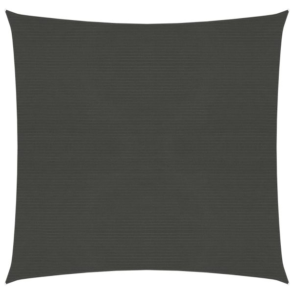 Para-sol estilo vela 160 g/m² 3x3 m PEAD antracite
