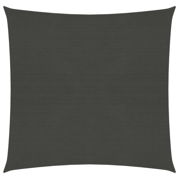 Para-sol estilo vela 160 g/m² 4x4 m PEAD antracite