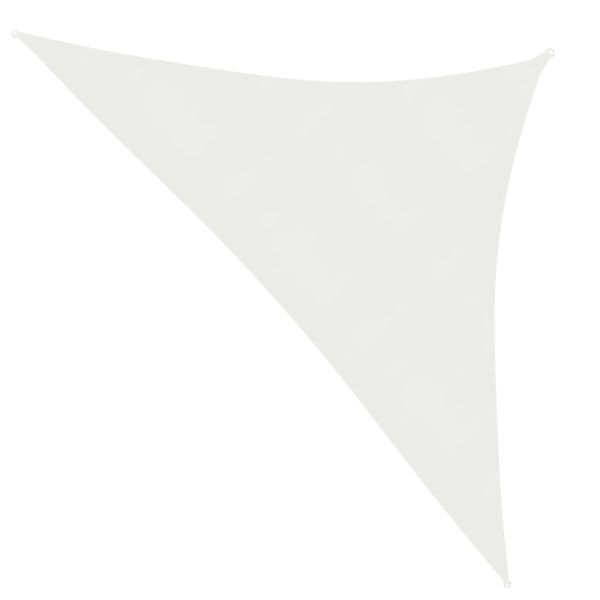 Para-sol estilo vela 160 g/m² 3x3x4,2 m PEAD branco