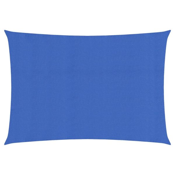 Para-sol estilo vela 160 g/m² 2x4 m PEAD azul