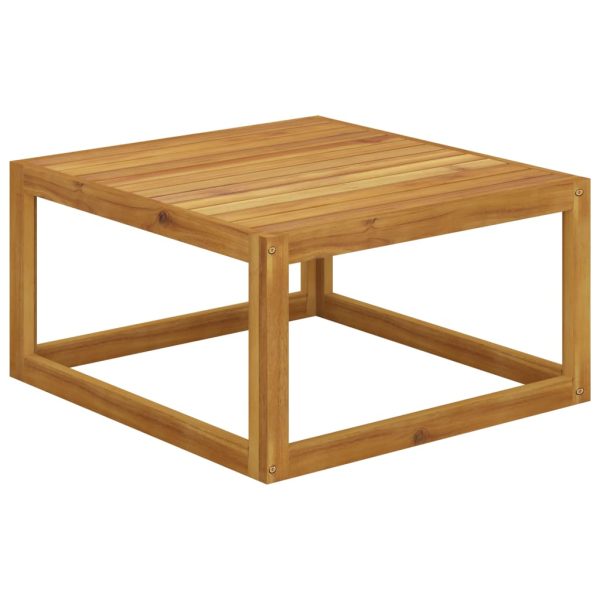 Mesa de centro 68x68x29 cm madeira de acácia maciça