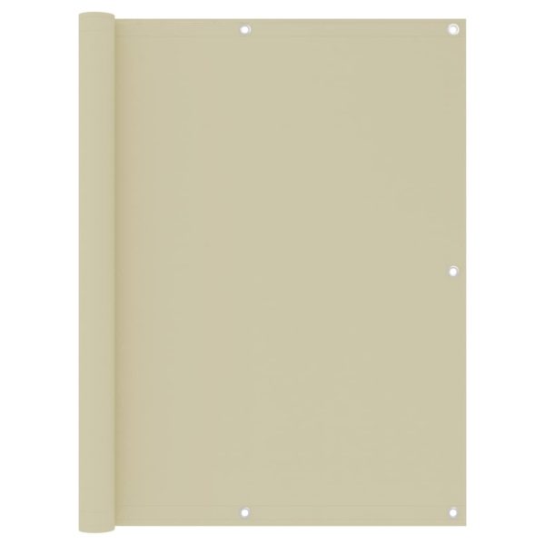 Tela de varanda 120x600 cm tecido Oxford creme