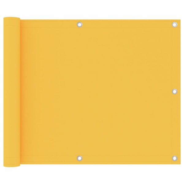 Tela de varanda 75x600 cm tecido Oxford amarelo