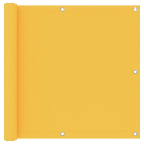 Tela de varanda 90x600 cm tecido Oxford amarelo