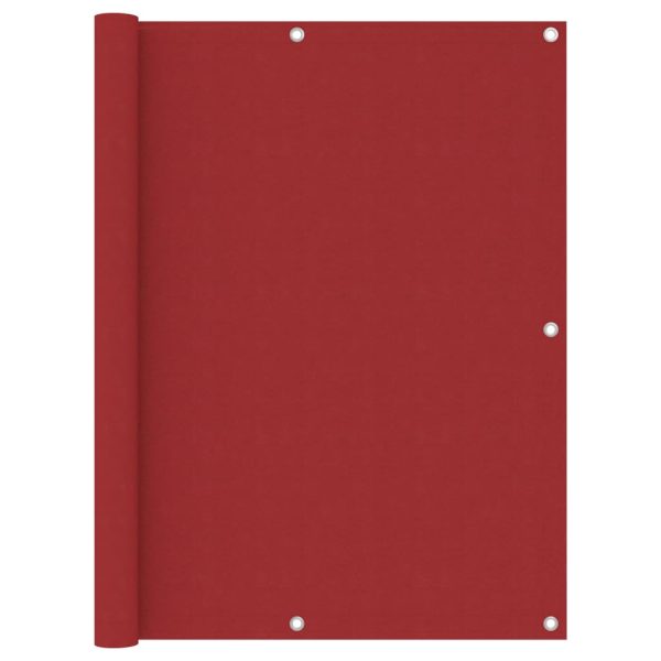 Tela de varanda 120x400 cm tecido Oxford vermelho