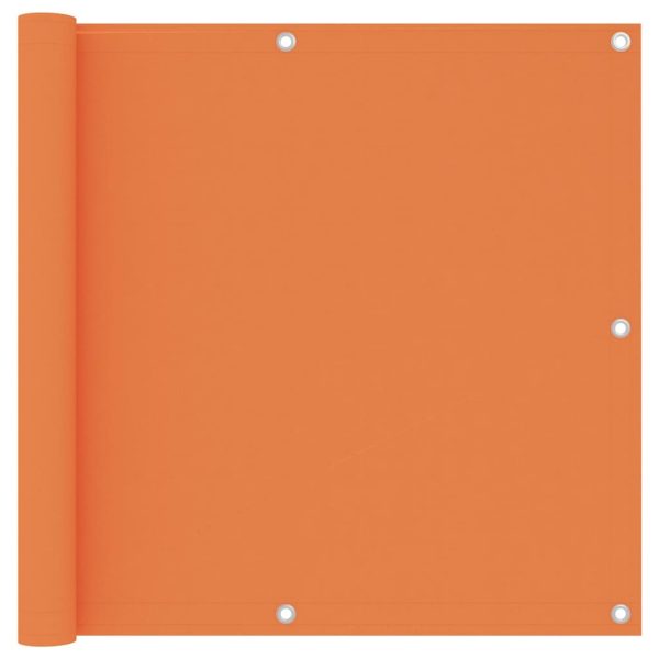 Tela de varanda 90x400 cm tecido Oxford laranja