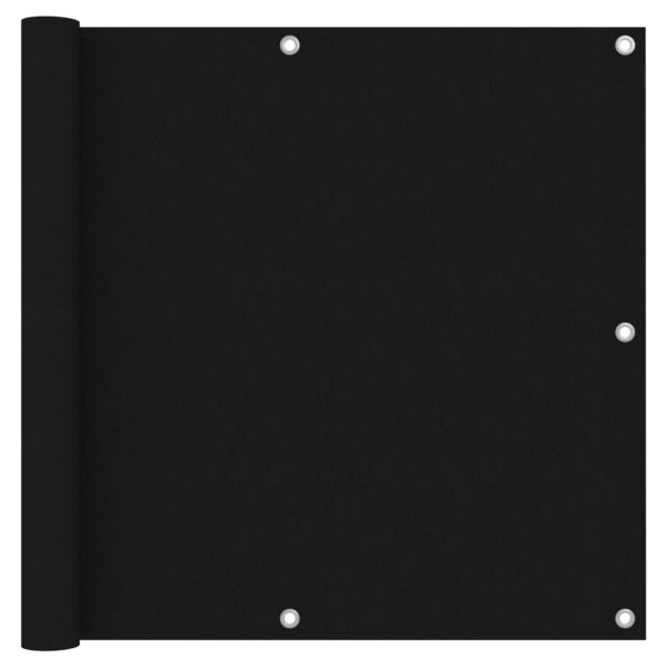 Tela de varanda 90x300 cm tecido Oxford preto