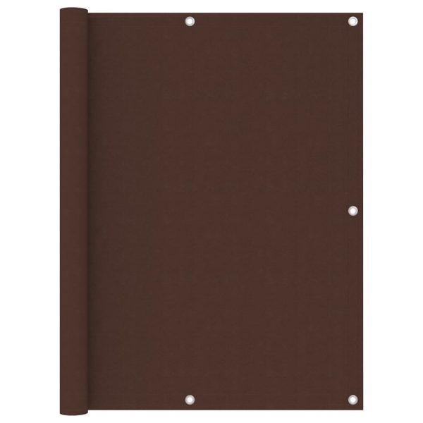 Tela de varanda 120x600 cm tecido Oxford castanho