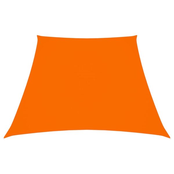 Para-sol estilo vela tecido oxford trapézio 2/4x3 m laranja
