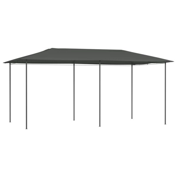 Gazebo 3x6x2,6 m 160 g/m² antracite